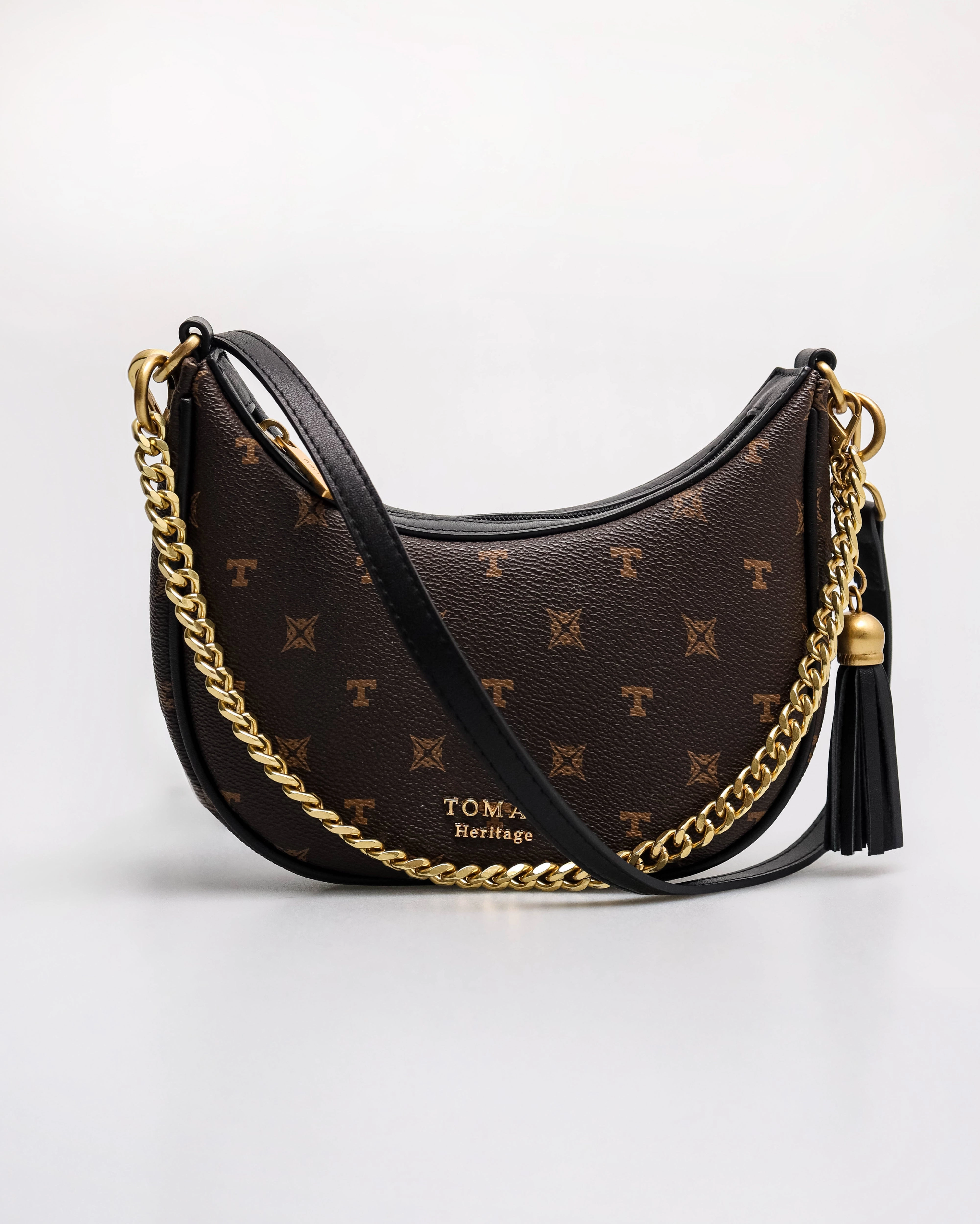 Tomaz BL252 Monogram Ladies Crescent Bags