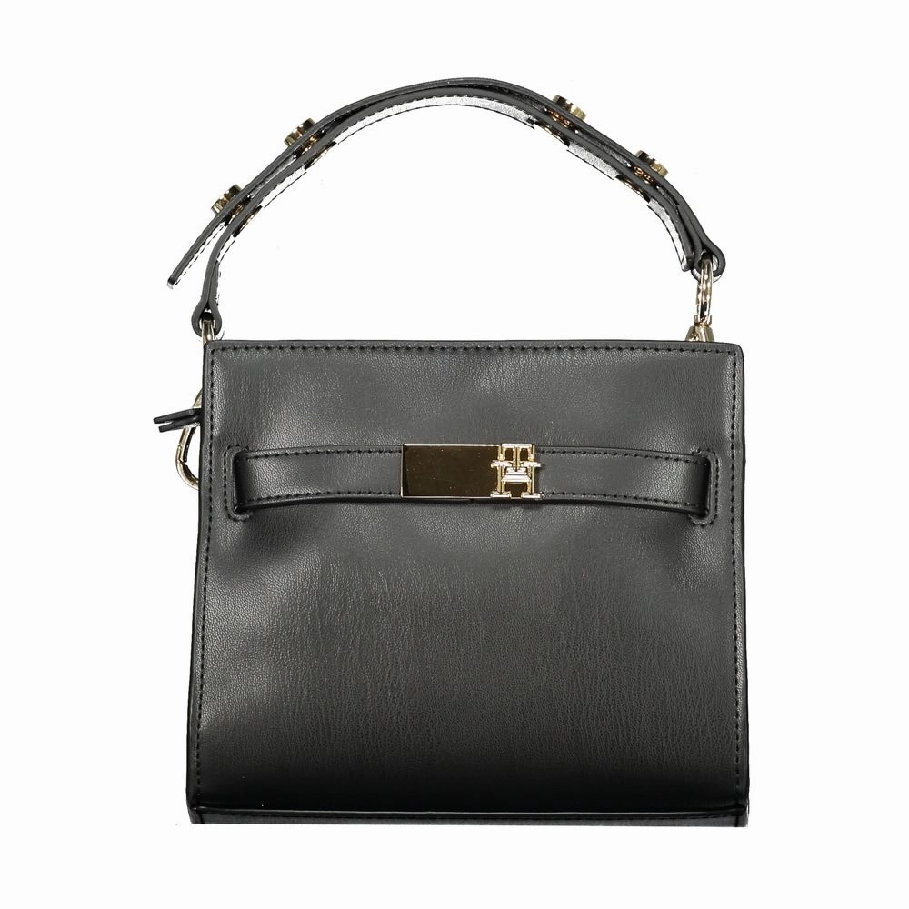 Tommy Hilfiger Black Polyethylene Women Handbag