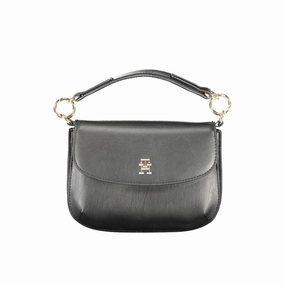 Tommy Hilfiger Black Polyethylene Women's Handbag