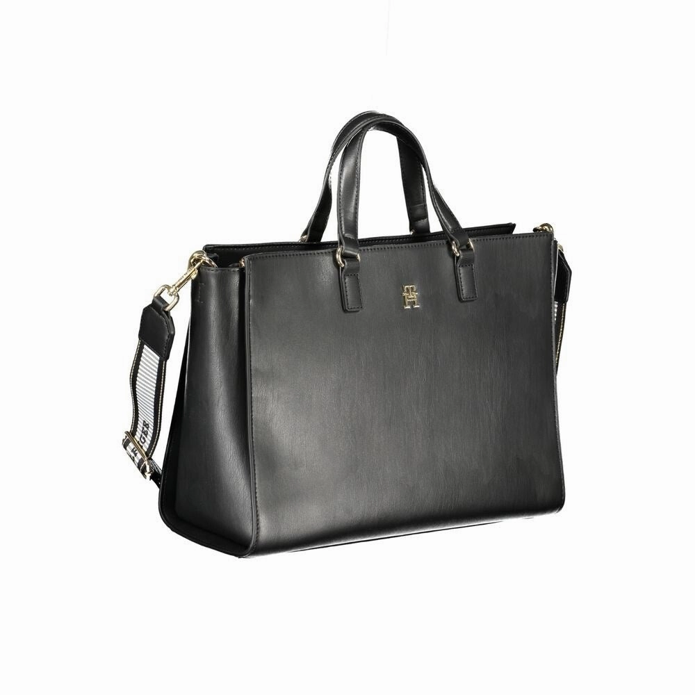 Tommy Hilfiger Black Polyethylene Women's Handbag