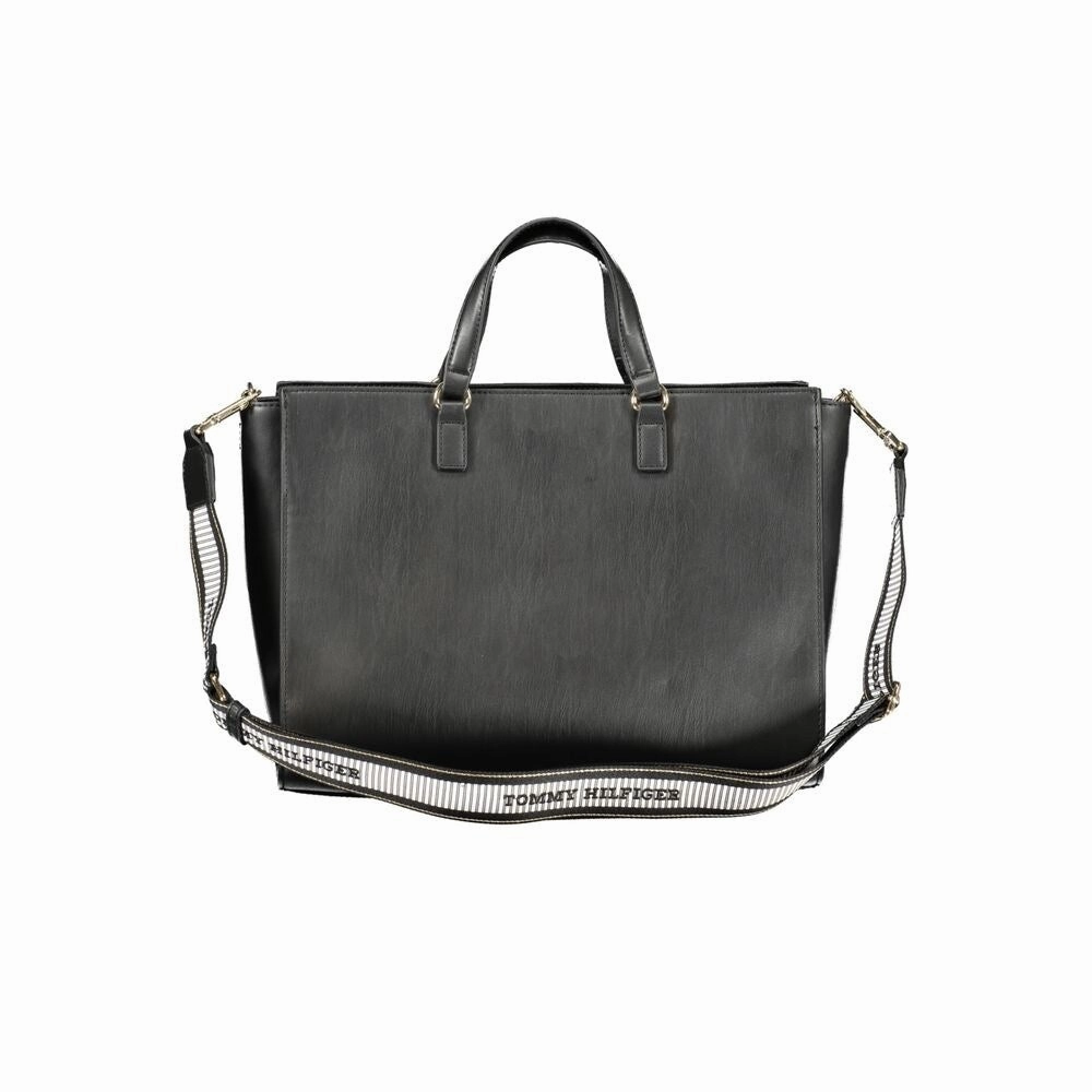 Tommy Hilfiger Black Polyethylene Women's Handbag