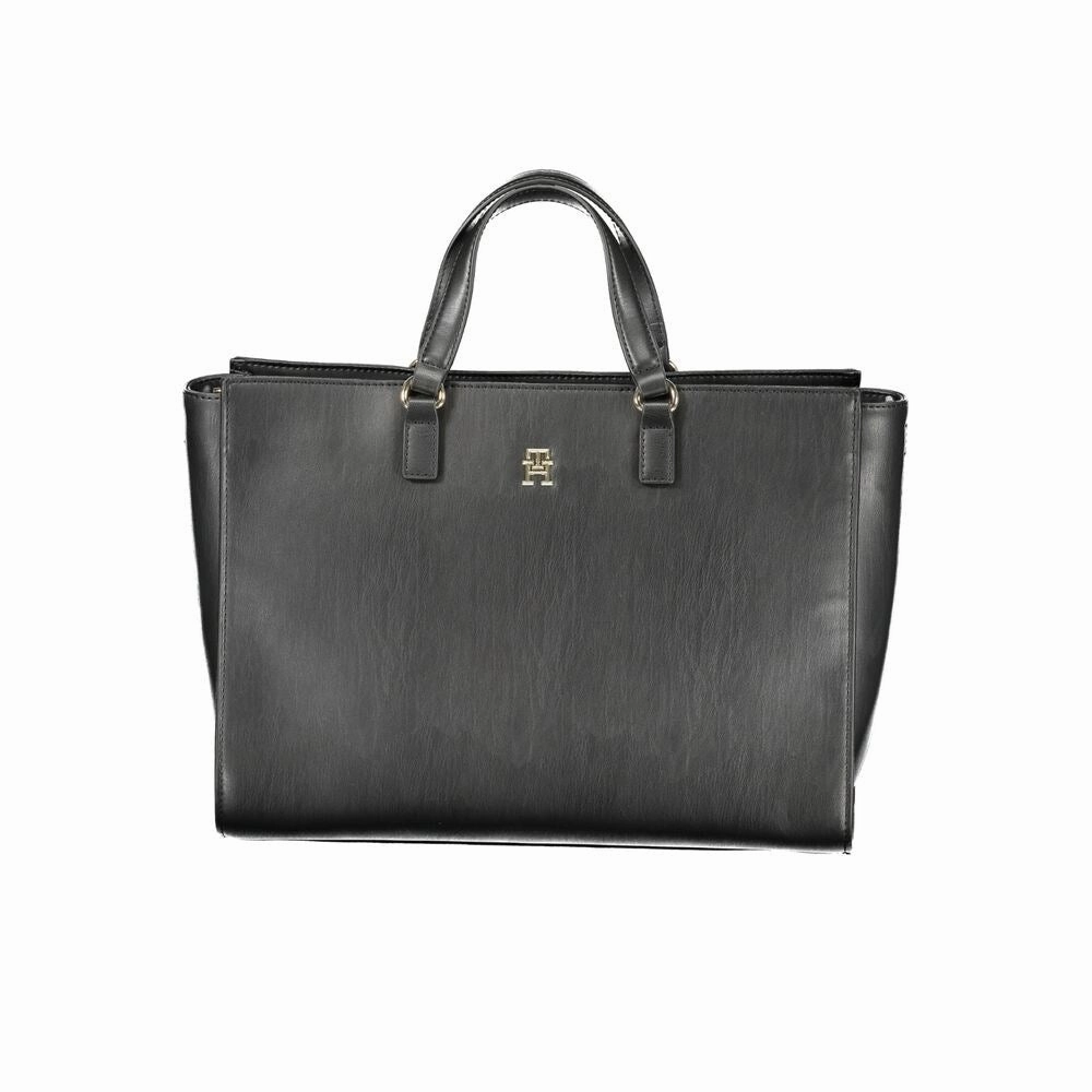 Tommy Hilfiger Black Polyethylene Women's Handbag