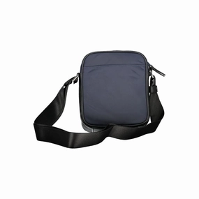 Tommy Hilfiger Blue Polyester Shoulder Men's Bag