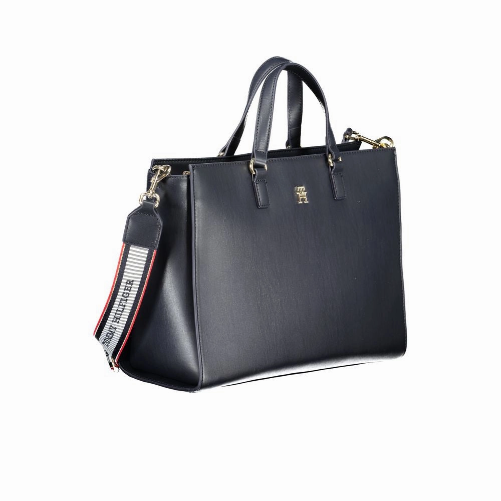 Tommy Hilfiger Blue Polyethylene Handbag