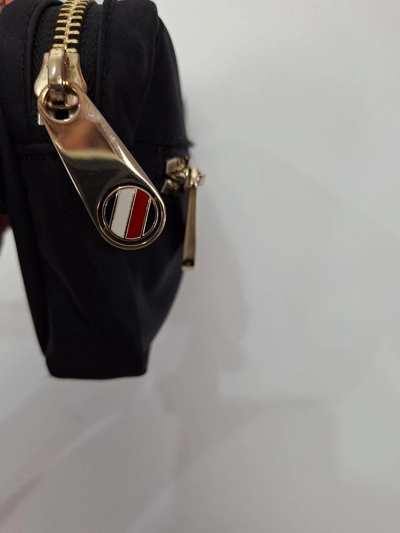 Tommy Hilfiger Compact Gold Accent Waist Bag Bag Size None