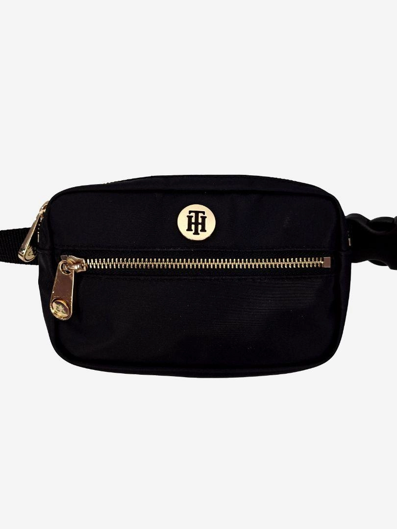 Tommy Hilfiger Compact Gold Accent Waist Bag Bag Size None