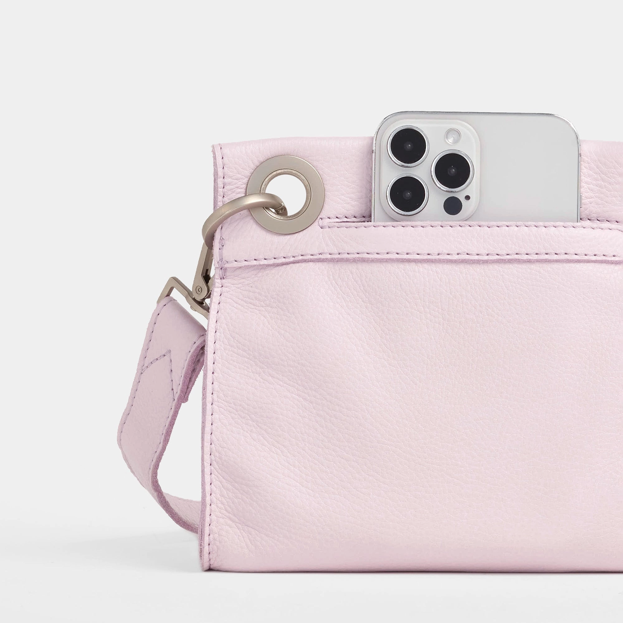 Tony | Pastel Lilac/Brushed Silver | Sml