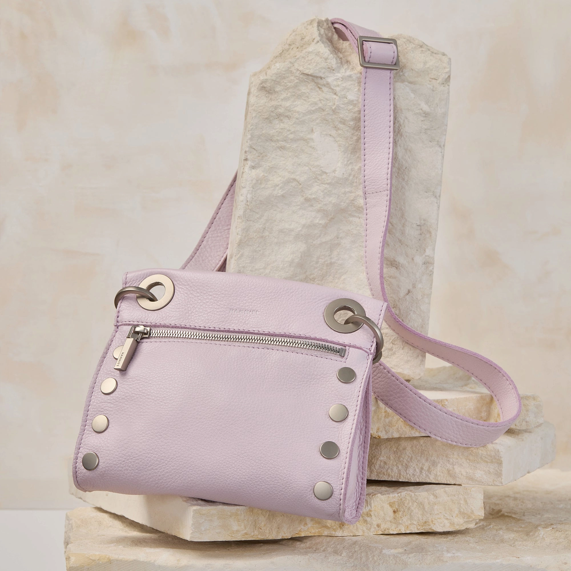 Tony | Pastel Lilac/Brushed Silver | Sml