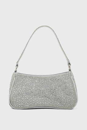 Top Handle Hand Bags BH0045-Silver