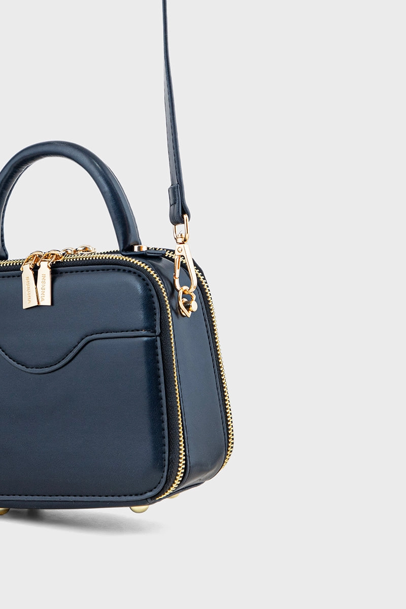 Top Handle Hand Bags BH0075-Navy