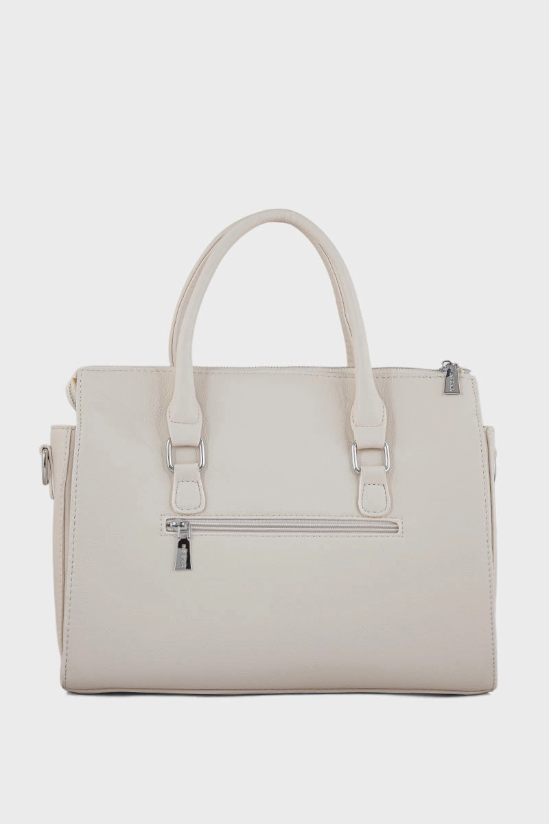 Top Handle Hand Bags BH0105-Beige