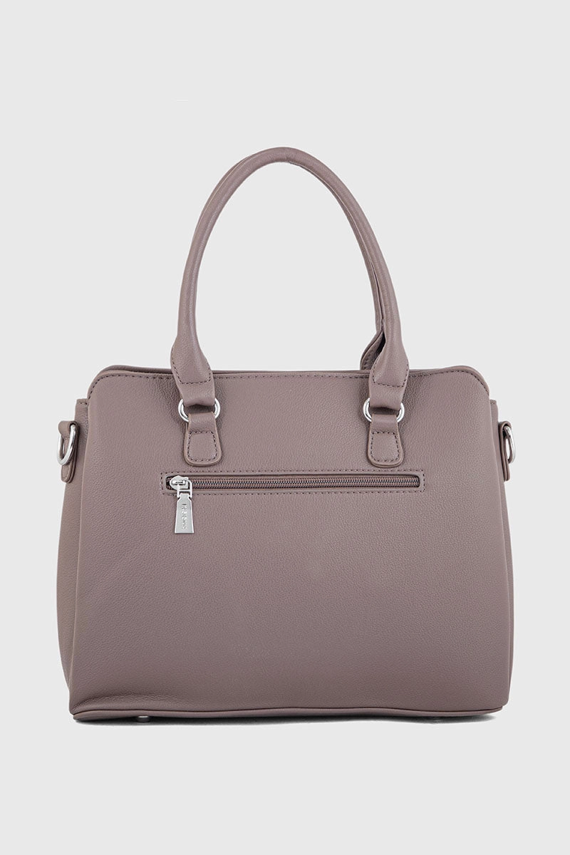 Top Handle Hand Bags BH0106-Brown