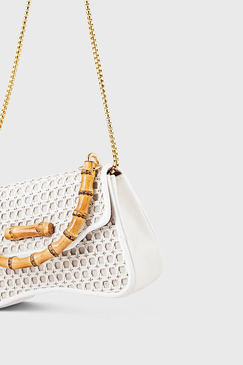 Top Handle Hand Bags BH0121-Ivory