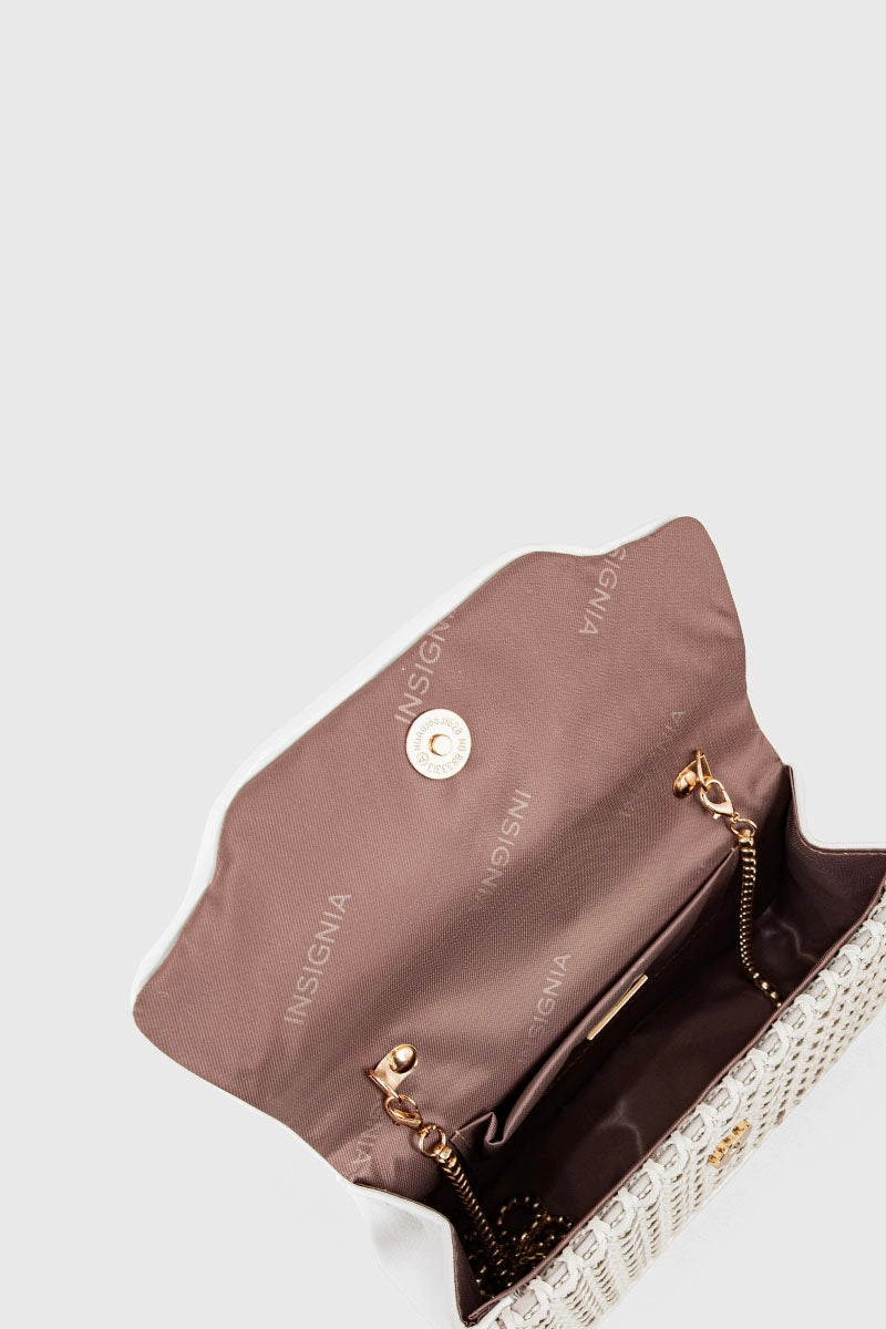 Top Handle Hand Bags BH0121-Ivory