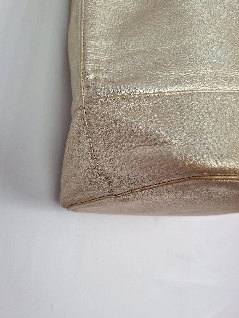 Tory Burch Gold Fashionable Tote Bag