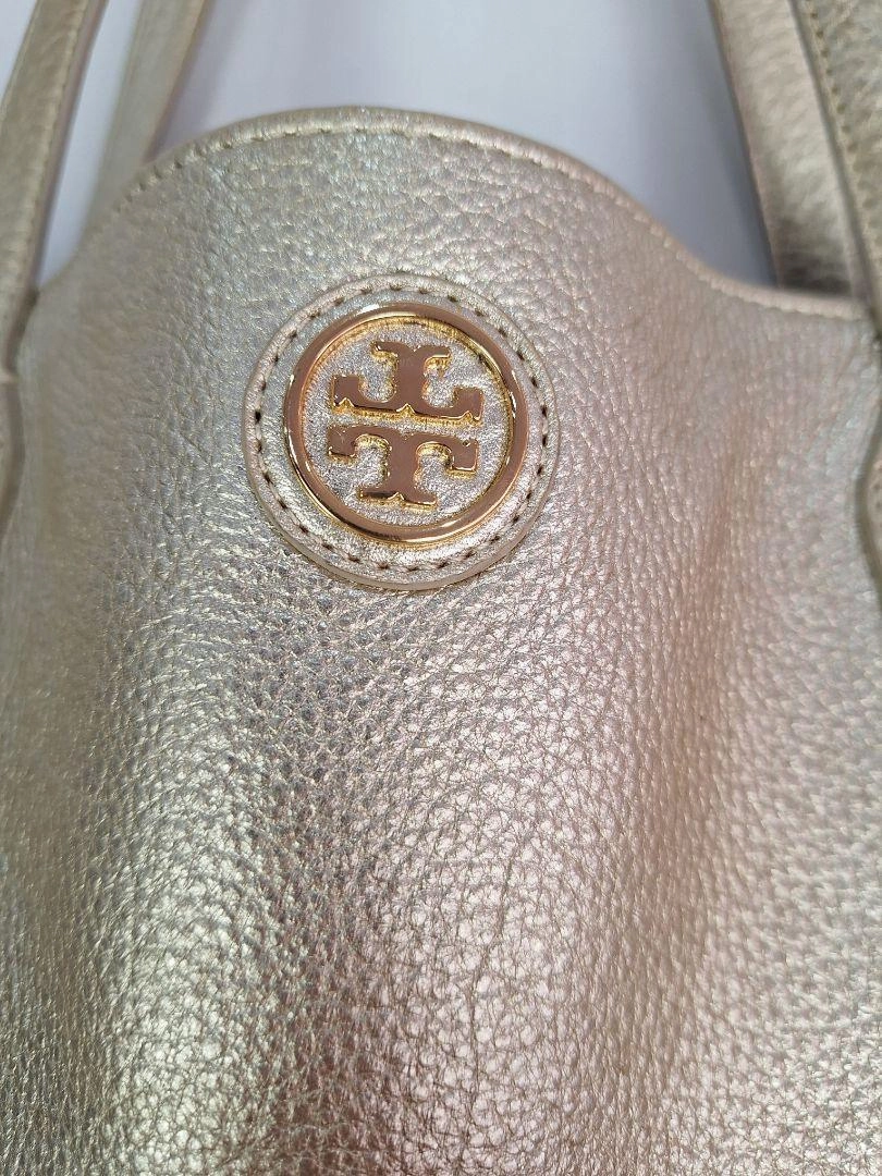 Tory Burch Gold Fashionable Tote Bag