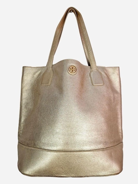 Tory Burch Gold Fashionable Tote Bag