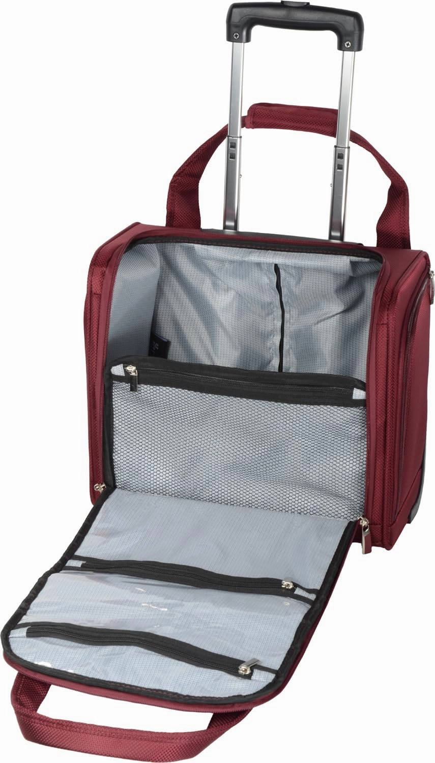 TOTAL TRAVELWARE Everest 15" 2 wheeled Underseat Expandable Softside Carry on