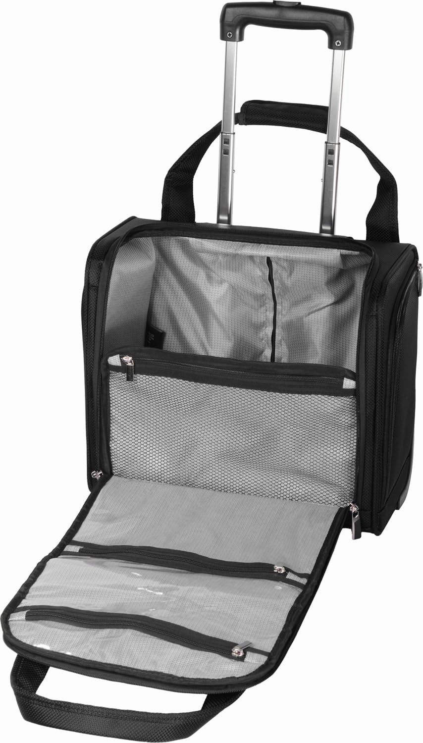 TOTAL TRAVELWARE Everest 15" 2 wheeled Underseat Expandable Softside Carry on