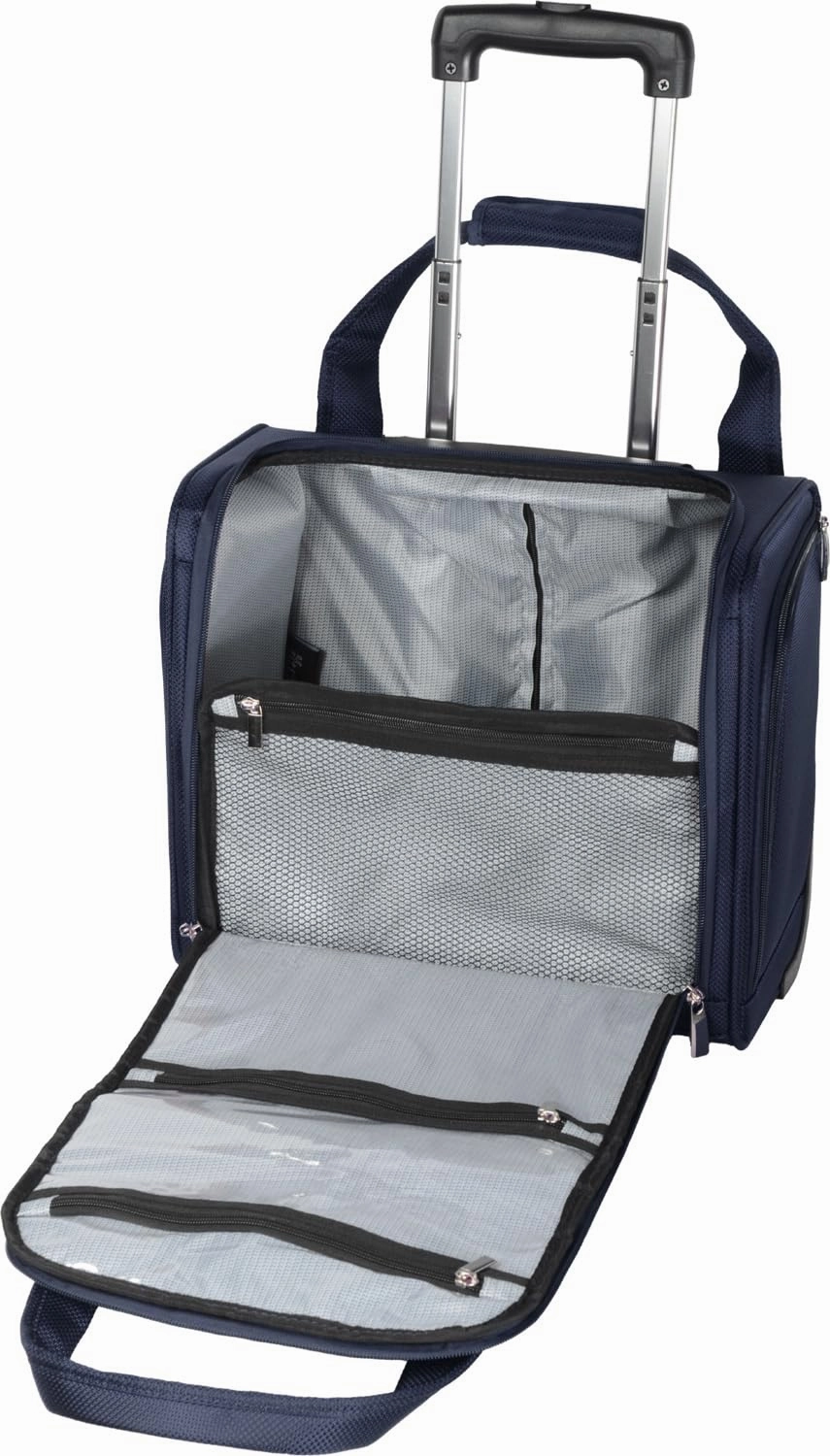 TOTAL TRAVELWARE Everest 15" 2 wheeled Underseat Expandable Softside Carry on