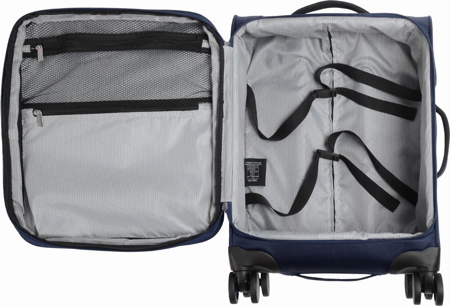 TOTAL TRAVELWARE Everest 20-Inch Carry-On Expandable Softside Spinner
