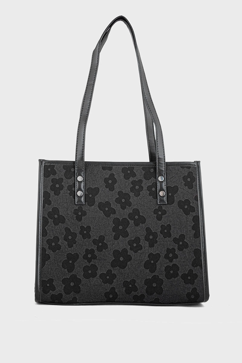 Tote Hand Bags BS2106-Black