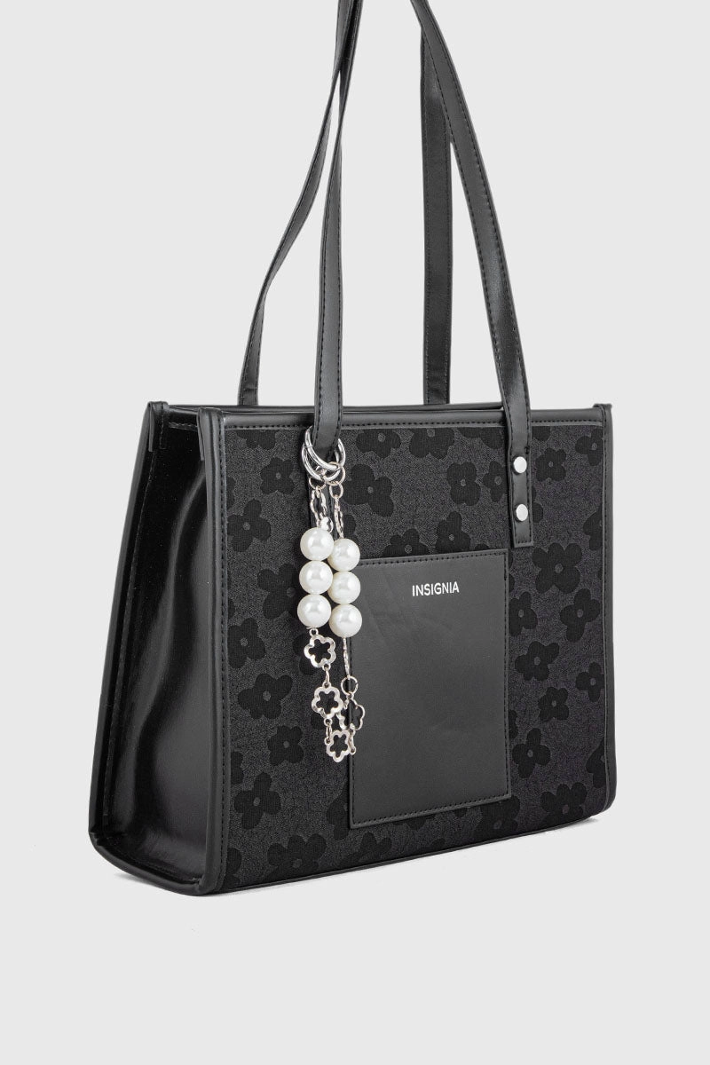 Tote Hand Bags BS2106-Black