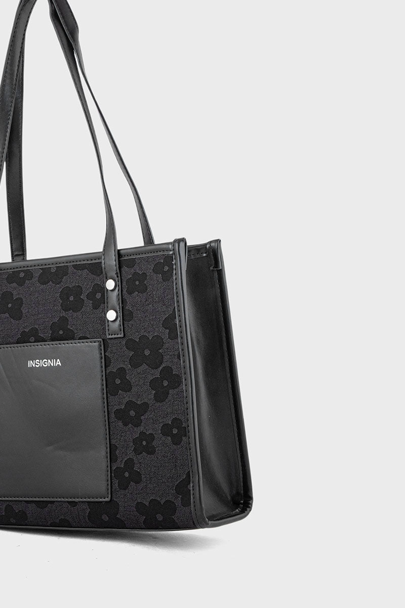 Tote Hand Bags BS2106-Black