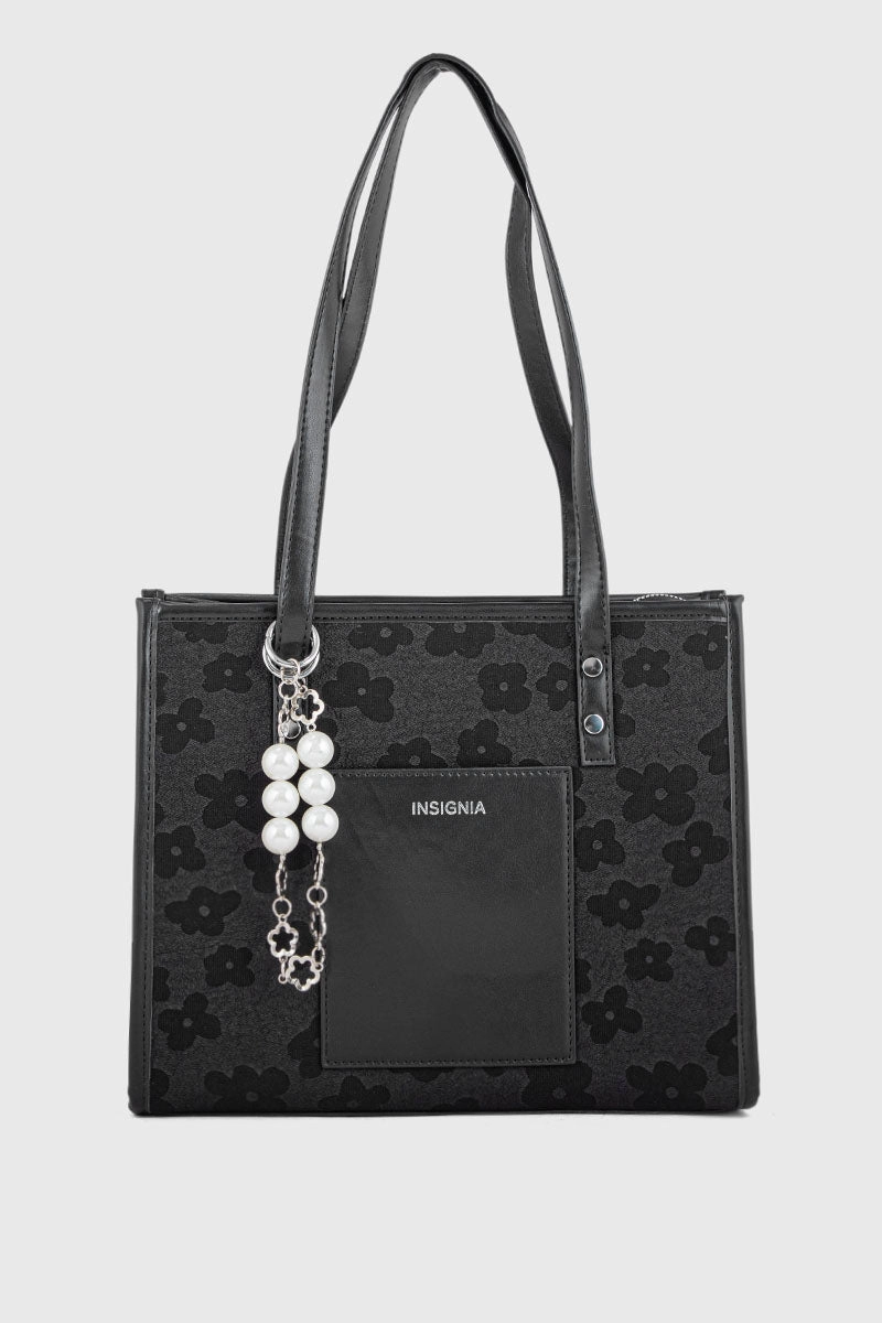 Tote Hand Bags BS2106-Black