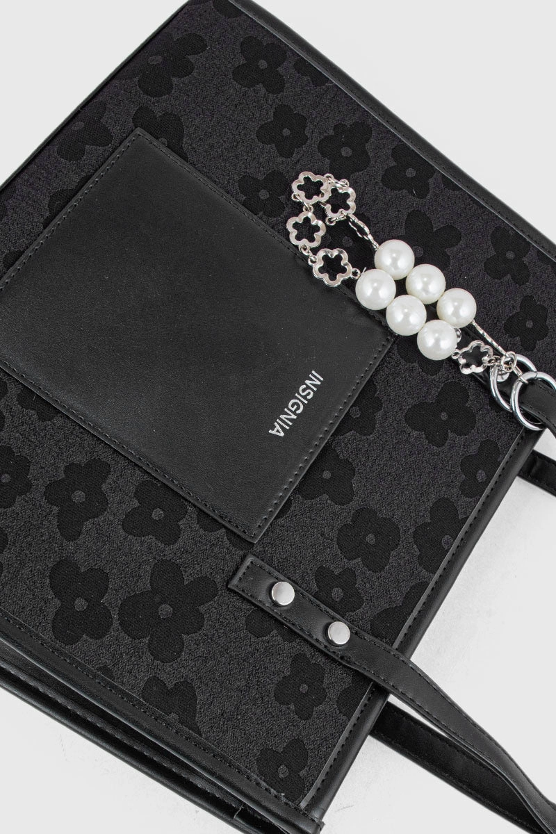 Tote Hand Bags BS2106-Black