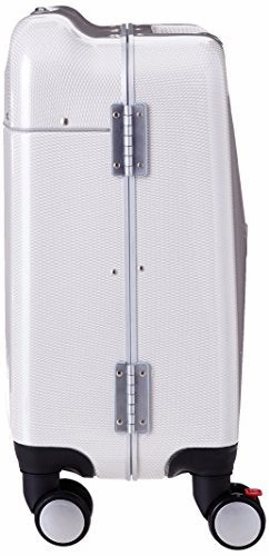TPRC Seat-On 20" Aluminum Frame Hardside Carry-On with Ergonomic Seating Area on Top of Luggage