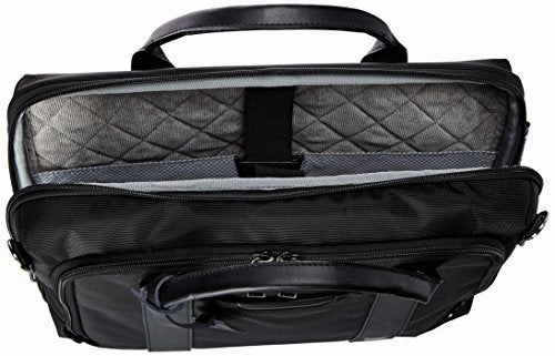 Travelpro Executive Choice Crew Checkpoint Friendly 15.6 Inch Slim Brief, Black, One Size