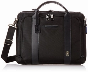 Travelpro Executive Choice Crew Checkpoint Friendly 15.6 Inch Slim Brief, Black, One Size