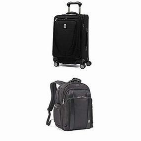 Travelpro Luggage Crew 11 21" Carry-On   Laptop Backpack (Black)