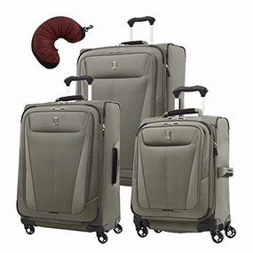 Travelpro Maxlite 5 | 4-Pc Set | Int'L Carry-On, 25" & 29" Exp. Spinners With Travel Pillow