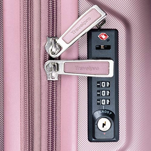Travelpro Maxlite 5 Expandable Carry-On Spinner Hardside Luggage, Dusty Rose