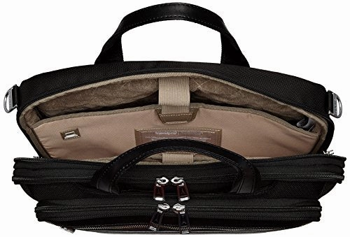 Travelpro Platinum?Magna?2 Check Point Friendly Slim Business Brief Bag, 16-In., Black