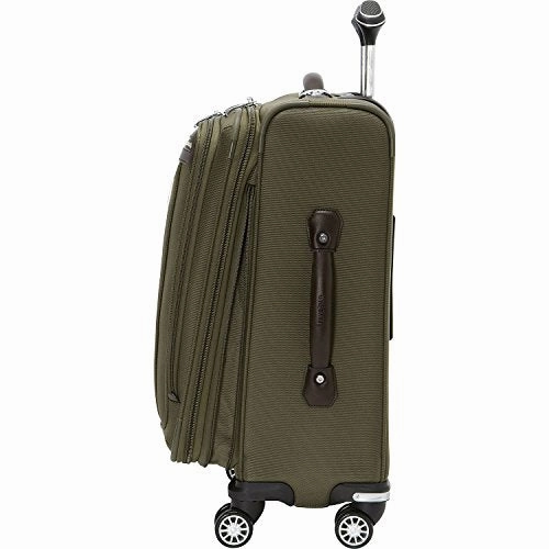 Travelpro PlatinumMagna2 Carry-On Expandable Spinner Suiter Suitcase, 21-in., Olive