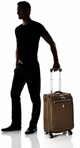 Travelpro PlatinumMagna2 Carry-On Expandable Spinner Suiter Suitcase, 21-in., Olive
