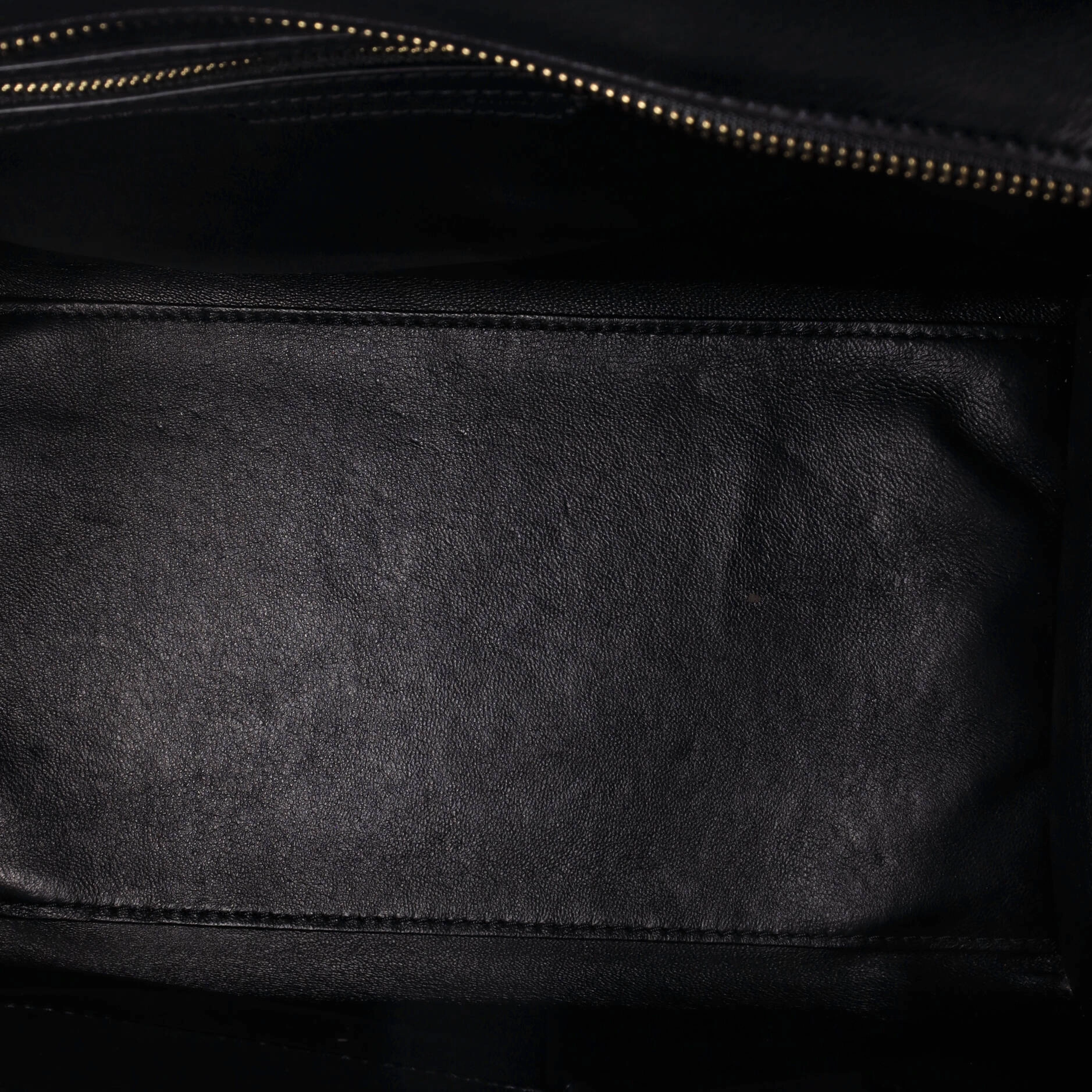 Tricolor Luggage Bag Leather Micro