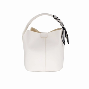 Trina Bucket Bag In White