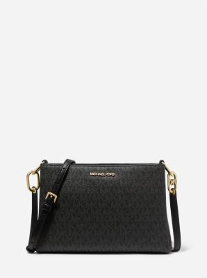 Trisha Medium Logo Crossbody Bag