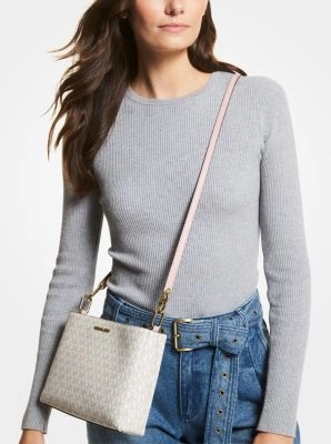Trisha Medium Logo Crossbody Bag