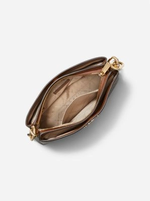 Trisha Medium Logo Crossbody Bag