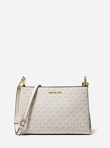 Trisha Medium Logo Crossbody Bag