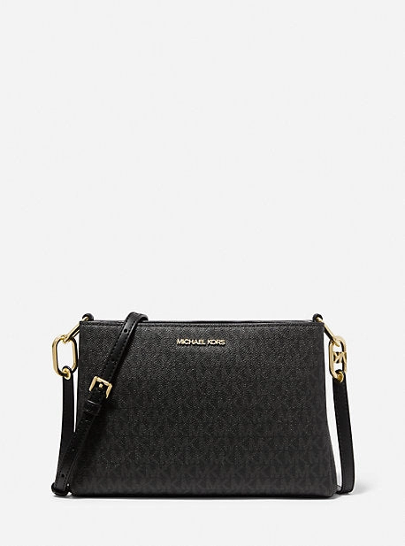 Trisha Medium Logo Crossbody Bag