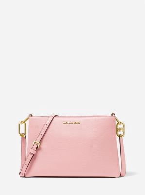 Trisha Medium Pebbled Leather Crossbody Bag