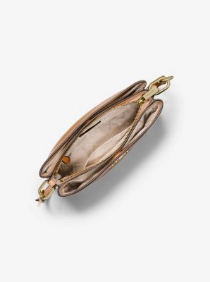 Trisha Medium Pebbled Leather Crossbody Bag