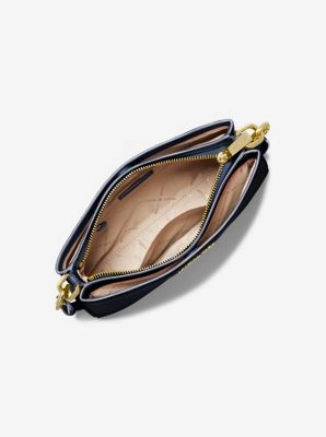 Trisha Medium Pebbled Leather Crossbody Bag