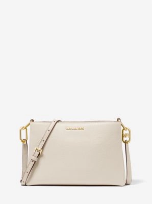 Trisha Medium Pebbled Leather Crossbody Bag